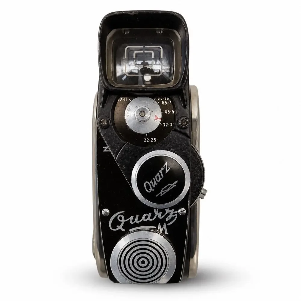 Vintage Soviet Quartz M 8mm Movie Camera w/ Pistol Grip Handle USSR